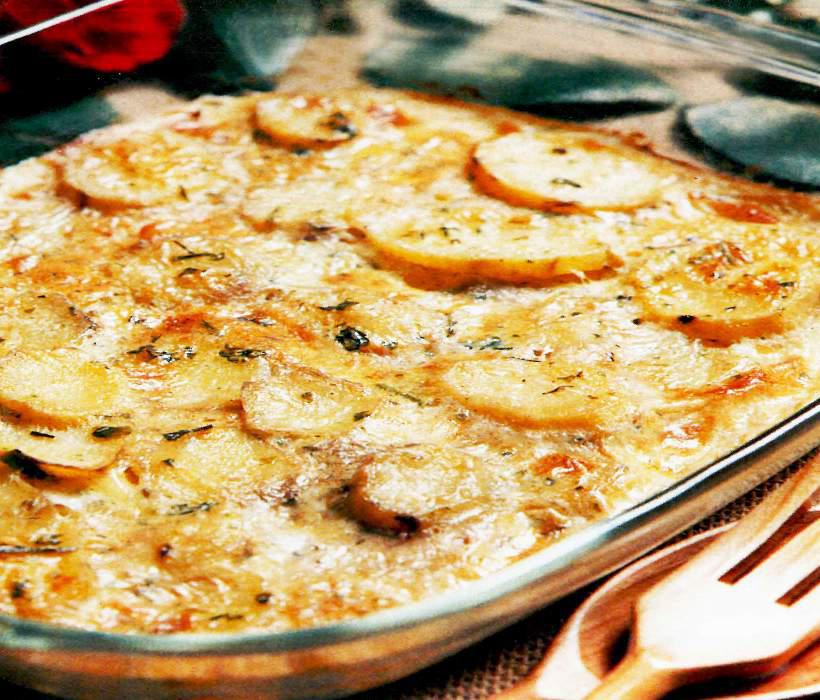 Kremalı Patates Tartı