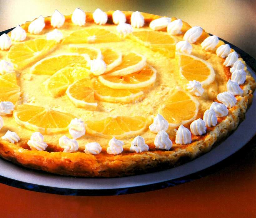 Limon Kremalı Bisküvi Tartı