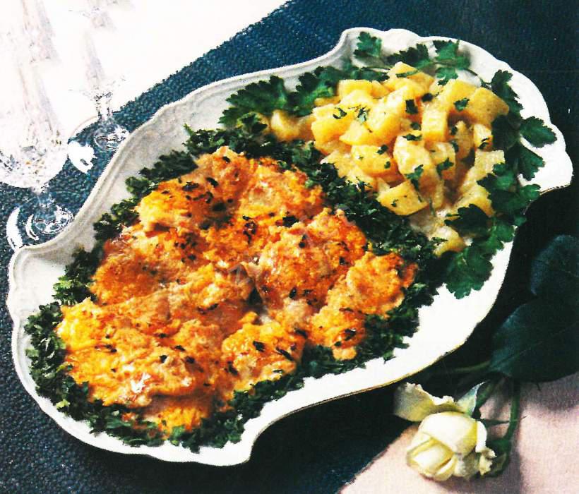 Limon Soslu Somon Balığı