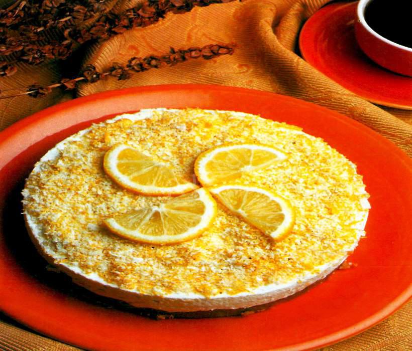 Pratik Limonlu Cheesecake 