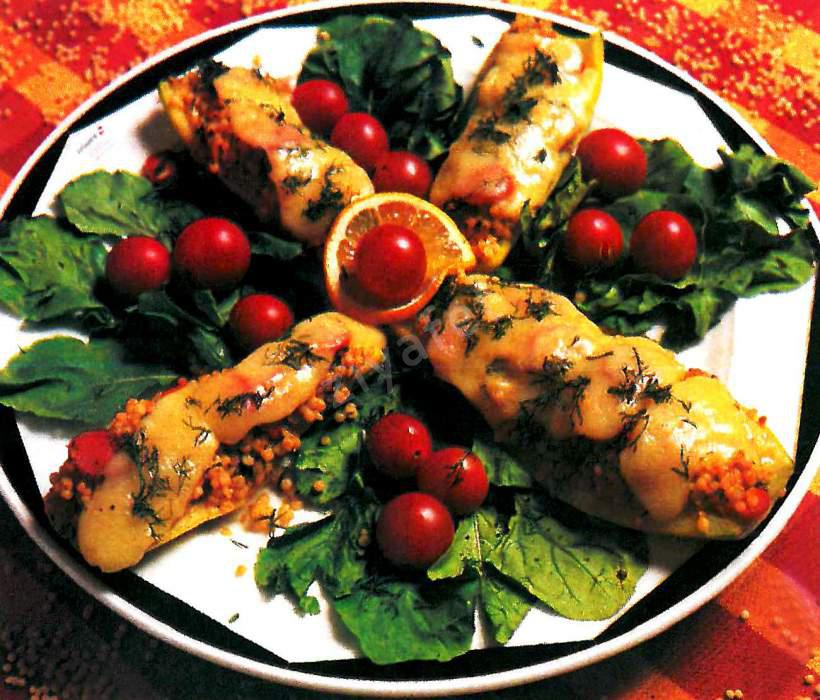 Makarnalı Kabak Karnıyarık 