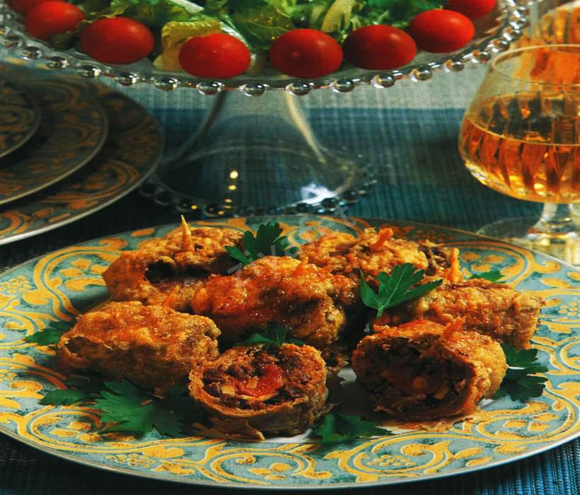 Mantar Soslu But Sarma