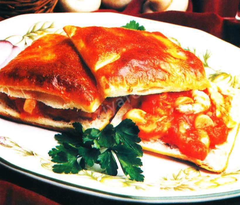 Milföyde Mantarlı Karides