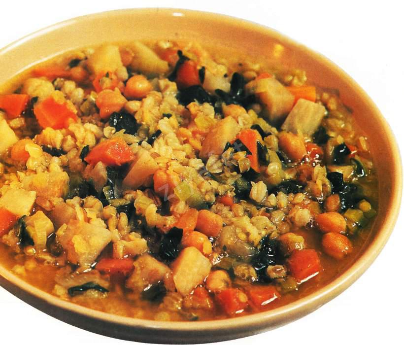 Nohutlu Mercimek Çorbası