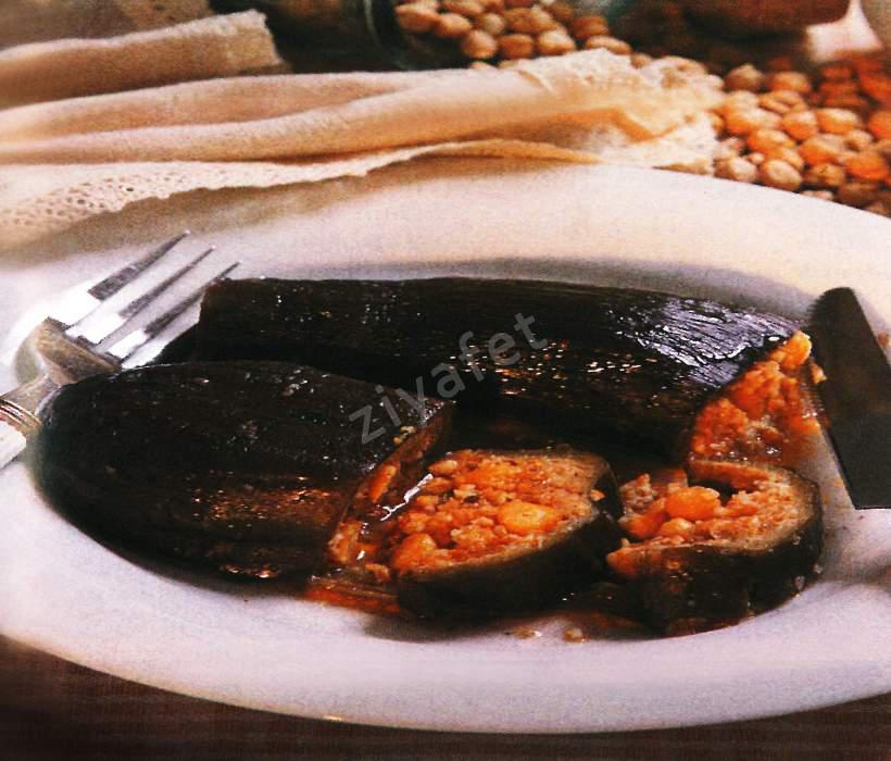 Nohutlu Patlıcan Dolması