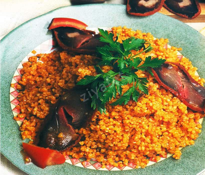 Pastırmalı Bulgur Pilavı