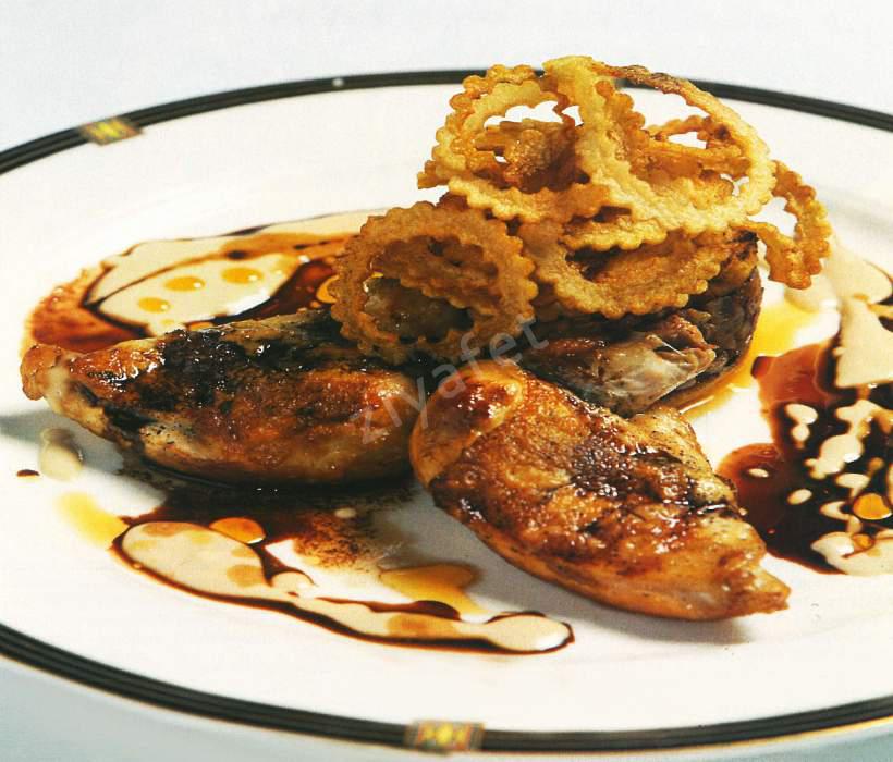 Patates Cipsi ile Sebzeli Piliç