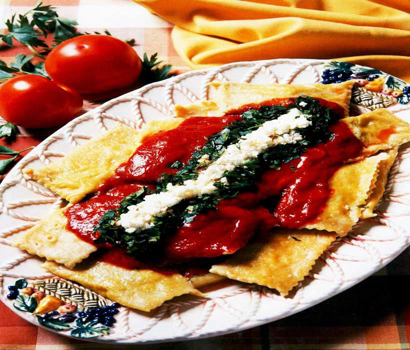 Patlıcanlı Ravyoli