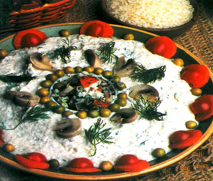 Pirinçli Mantar Ezmesi