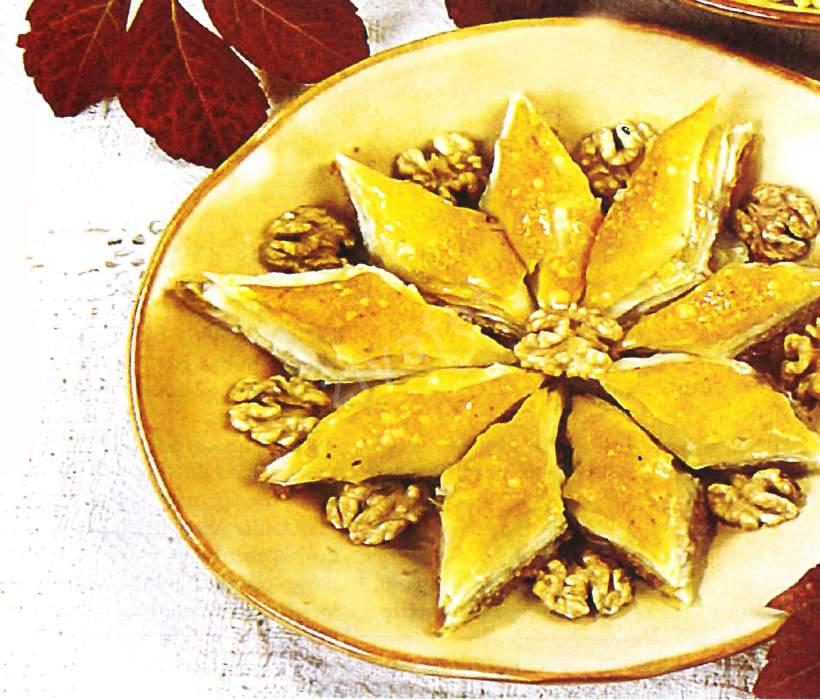 Portakallı Cevizli Baklava