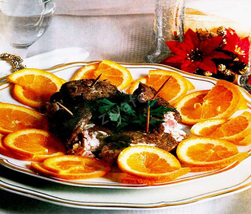 Portakallı Et Dolması