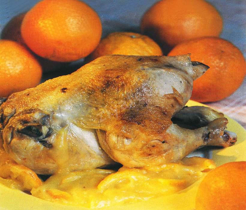 Portakallı Tavuk