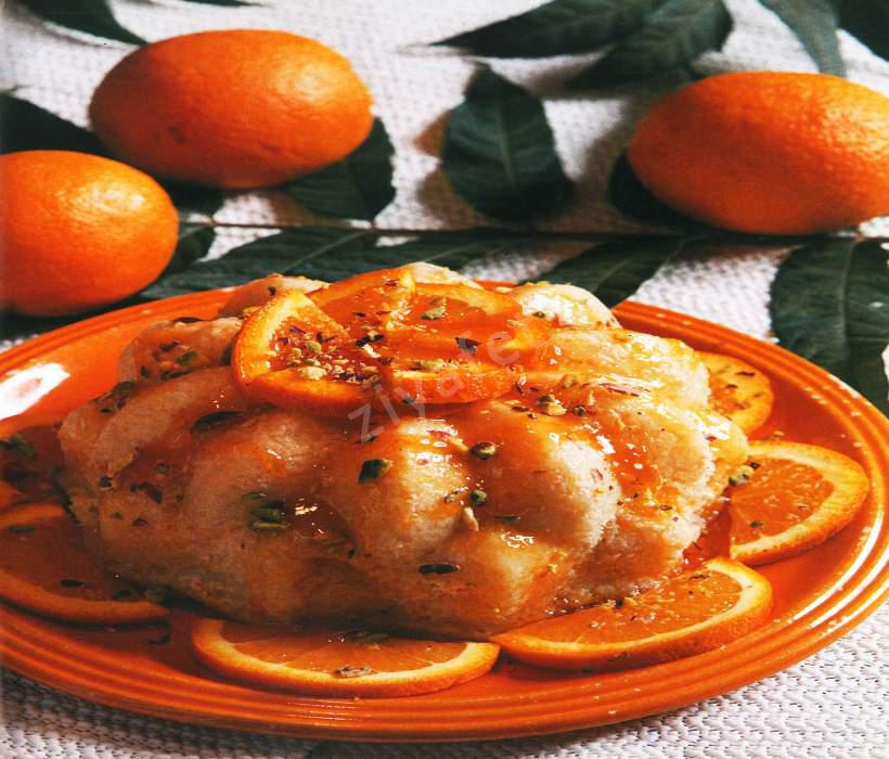 Portakallı ve Pirinçli Puding