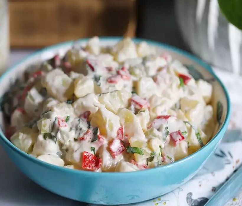 Pratik Mayonezli Patates