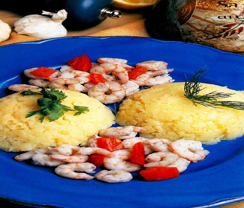 Sarımsak Soslu Aromalı Karides