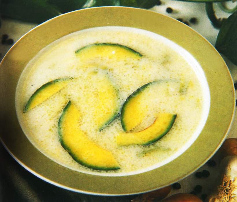 Sıcak Avokado Çorbası