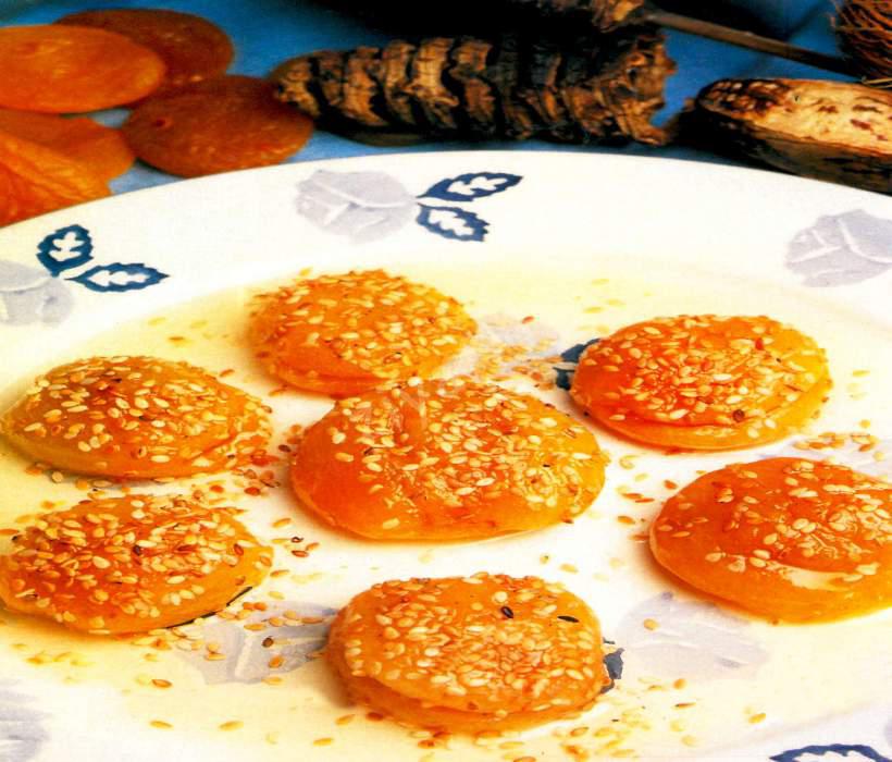 Susamlı Kayısı Tatlısı