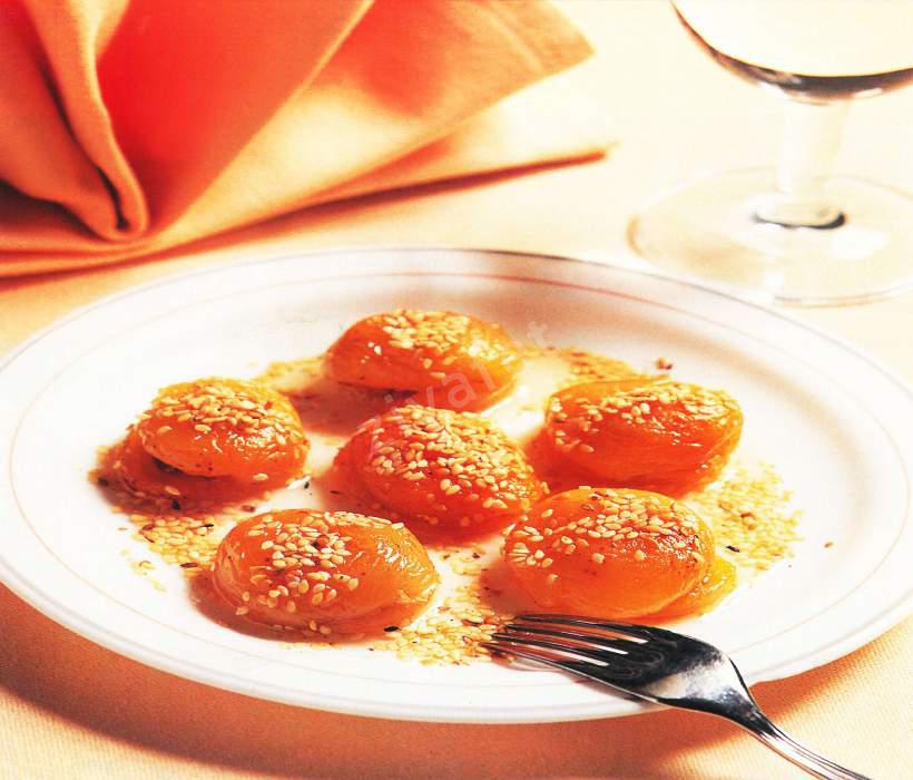 Susamlı Kayısı Tatlısı