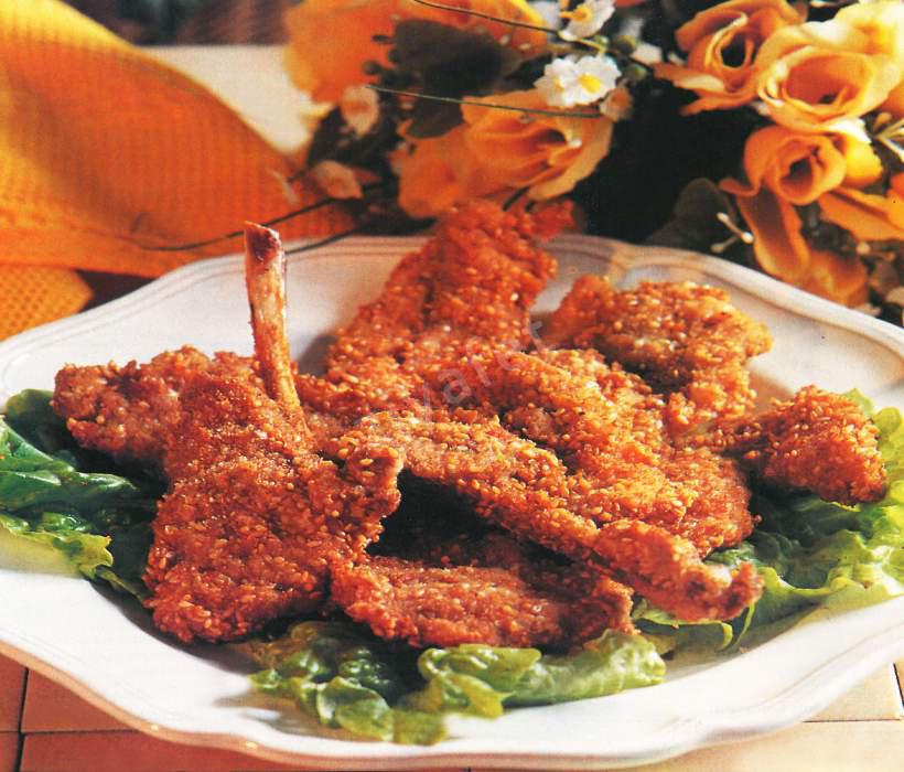 Susamlı Kuzu Pirzola