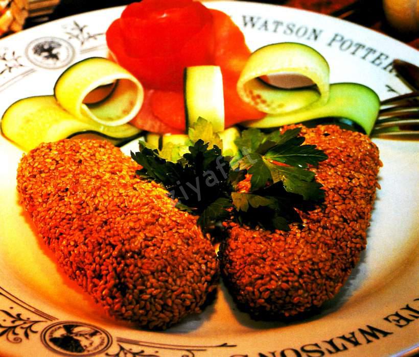 Susamlı Patates Köftesi