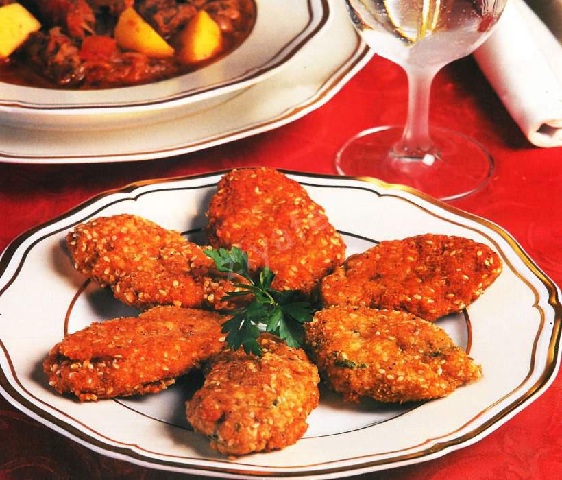 Susamlı Tavuk Kroket