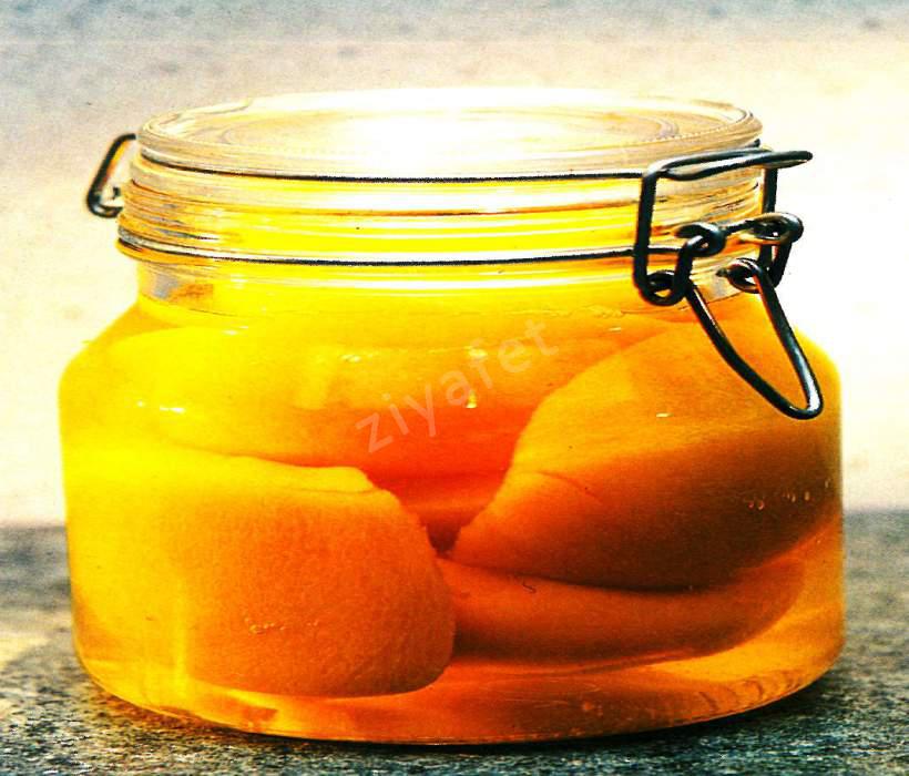 Tarçınlı Şeftali Konservesi 