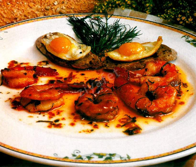 Tereyağlı Limon Sosunda Karides