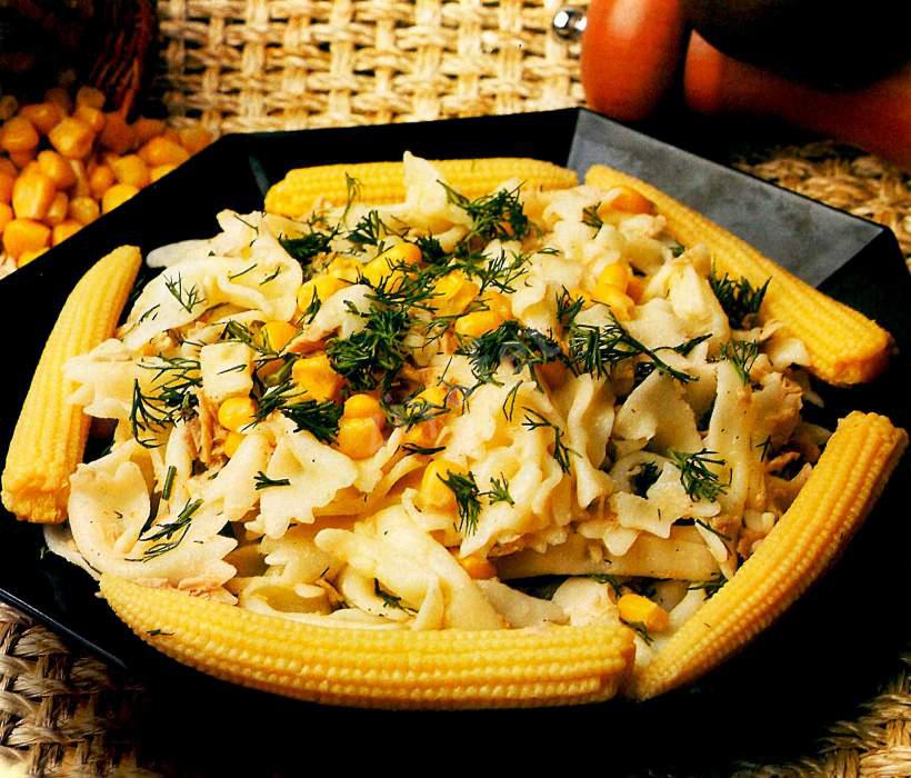 Ton Balıklı Makarna Salatası