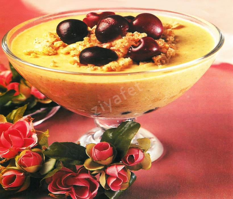 Vişneli ve Yoğurtlu Kup