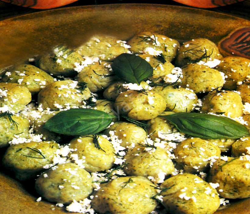 Yeşil Patates Topları 