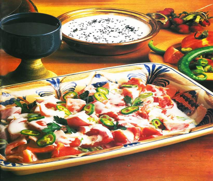 Yoğurt ve Domates Çeşnisi