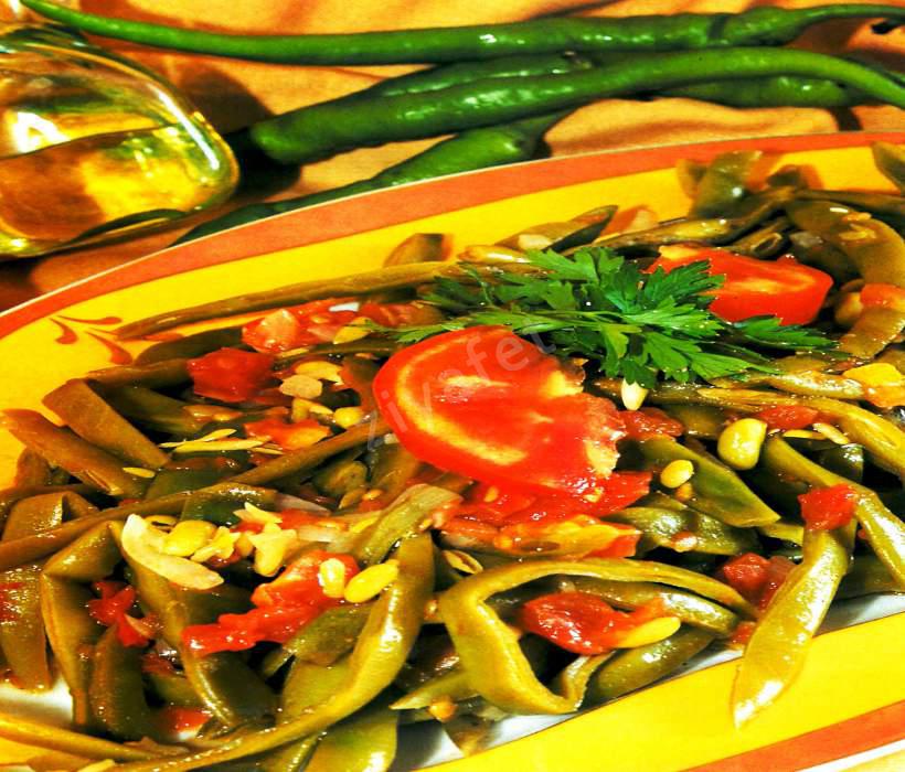 Zeytinyağlı Dilme Çalı Fasulye 