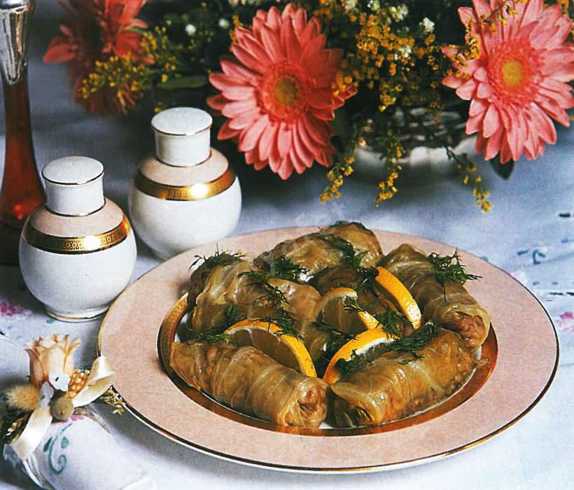 Zeytinyağlı Lahana Dolması 