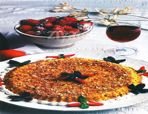 Bademli Ve Çilekli Krema