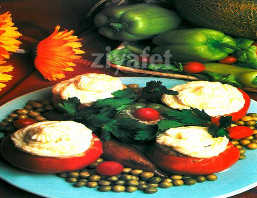 Balıklı Domates Dolması 