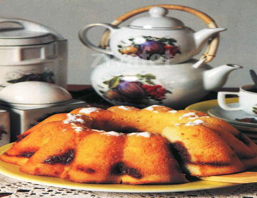 Ballı ve Cevizli Kek