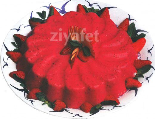 Baviera Usulü Vanilyalı Çilek