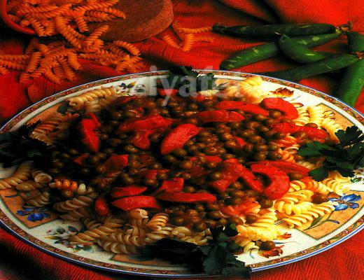 Bezelye Soslu Makarna