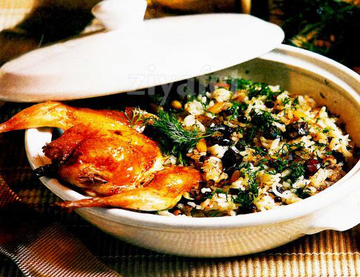 Bıldırcınlı İç Pilav