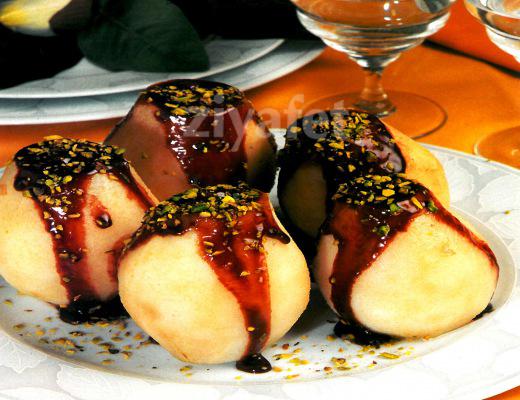 Çikolata Soslu Armut