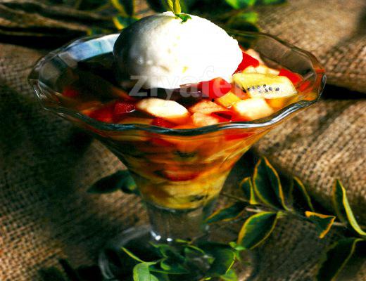 Çilekli ve Muzlu Tatlı