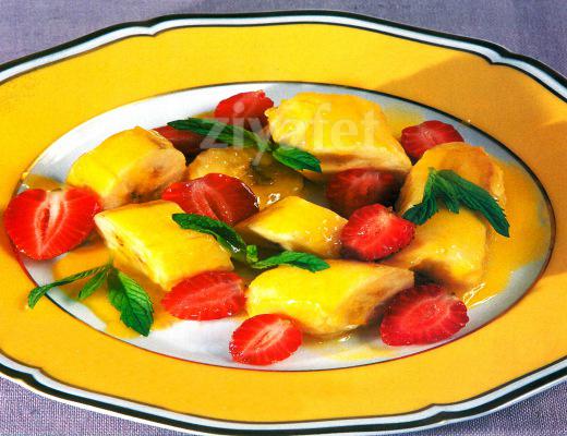 Çilekli ve Muzlu Tatlı