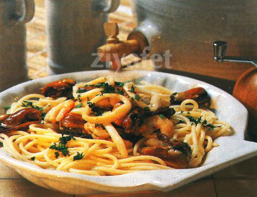 Deniz Mahsullü Spaghetti