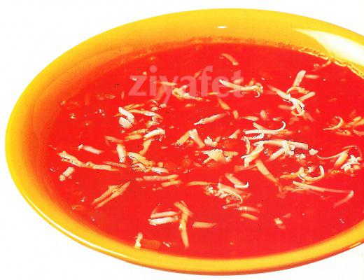 Domatesli Yarma Çorbası