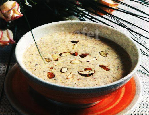 Dondurulmuş Badem Kreması 