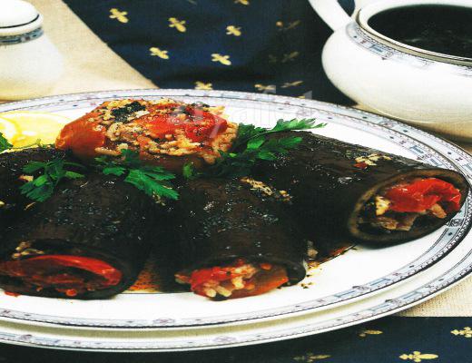 Ekşili Patlıcan Dolması