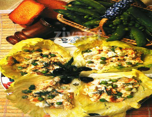 Etimekli Bezelye Salatası 