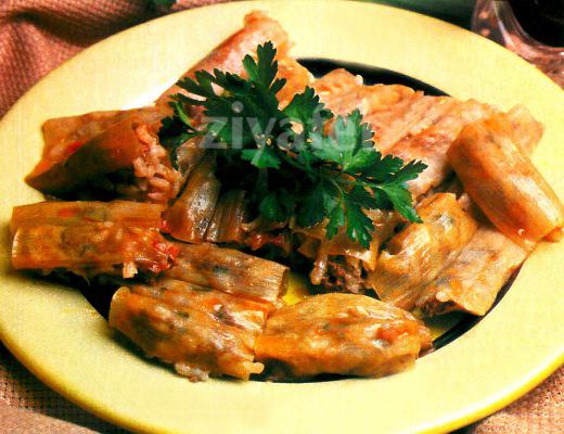 Etli Pırasa Dolması 