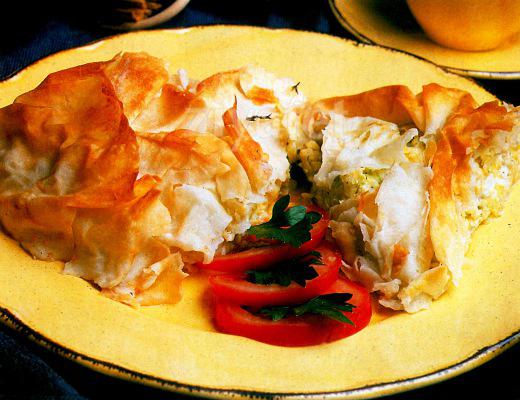 Beyaz Peynirli ve Kabaklı Yufka 