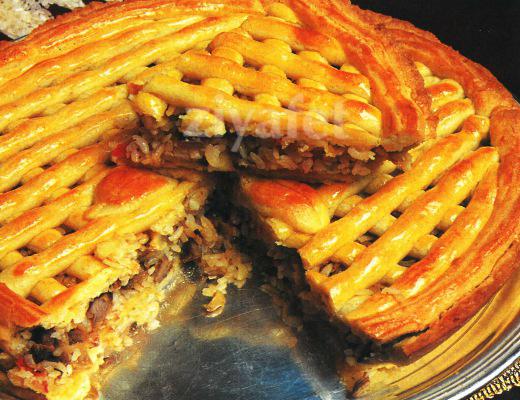 Fırında Etli Pilav 